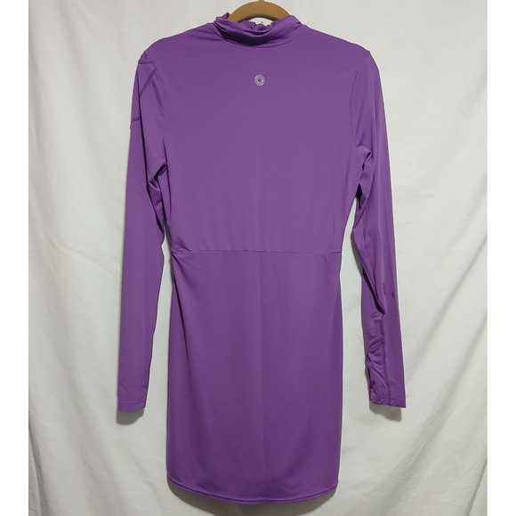 BloqUV Purple Sun Dress UPF 50+ Long Sleeve‎ Thumb Holes Athletic Large - Picture 1 of 5